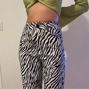 Zebra pants